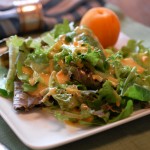 Apricot salad dressing