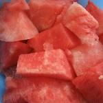Watermelon blueberry smoothie