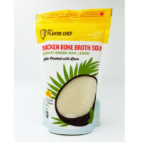 The Flavor Chef ~ Coconut Ginger Chicken Bone Broth