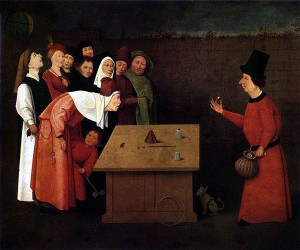 The Conjurer, by Hieronymus Bosch