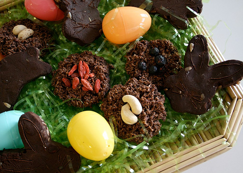 Easter Fudge Sunny Bunnies and Choco-Coco Nests