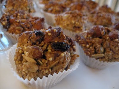 Hearty trail muffins