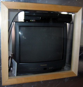 TV box closeup