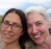 Julie Genser and Julie Laffin, co-founders of re|shelter
