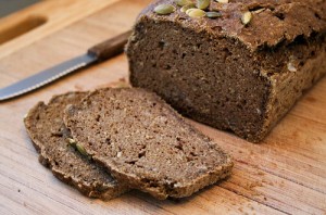 Yeast-free pumpkinseed teff bread