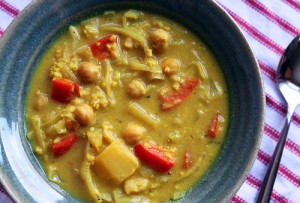 Silk Road chickpea millet stew