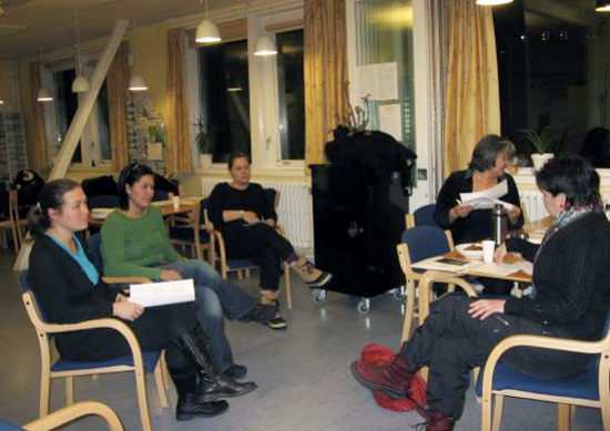 The first meeting of the new MCS group in Greenland.