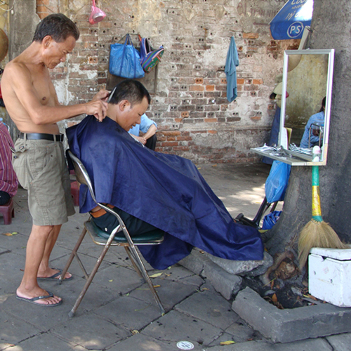 Street haircut