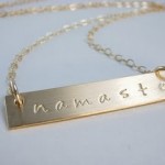 Namaste necklace