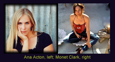 Ana Acton and Monet Clark