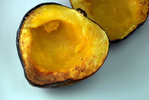 Roasted acorn squash