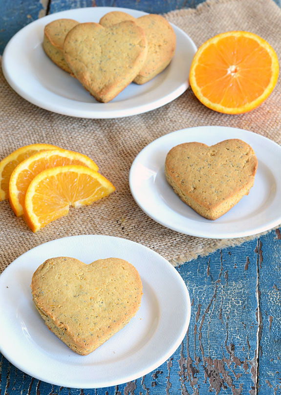 Orange Poppy Seed Scones