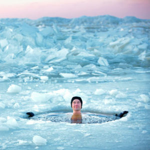 Taking a cold plunge