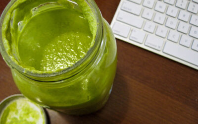 Lemongrass & coconut green smoothie