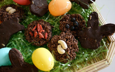 Easter Fudge Sunny Bunnies and Choco-Coco Nests