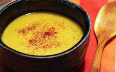 Pumpkin coconut soup