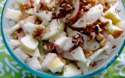 Vanilla maple coconut yogurt fruit salad