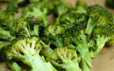 Oven roasted broccoli