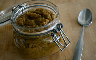 Homemade vegan vegetable bouillon