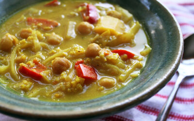 Chickpea millet stew