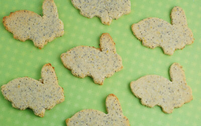 Gluten free Easter Bunny cookies