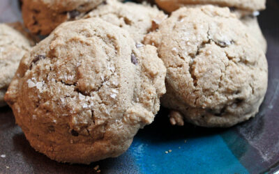 Gluten-free mesquite chocolate chip cookies