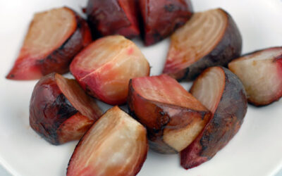 Roasted balsamic beets